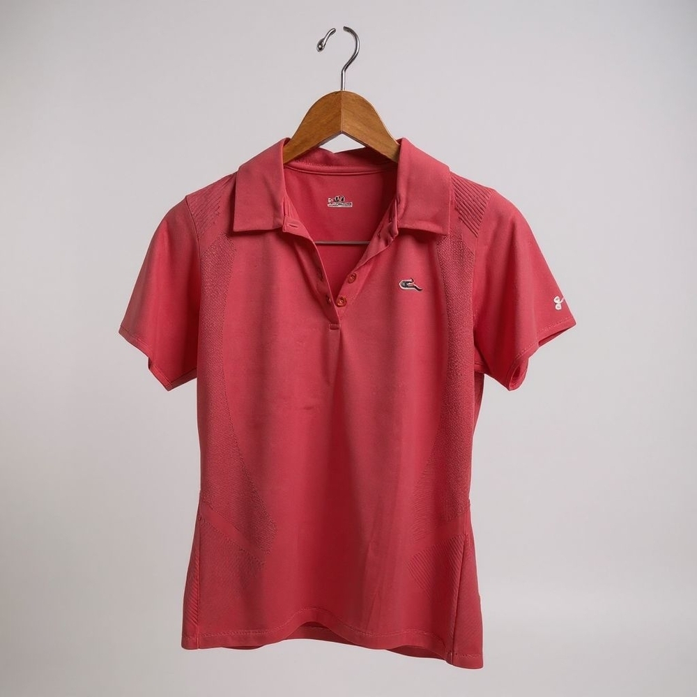 Under Armour Coral Short Sleeve Golf Polo
